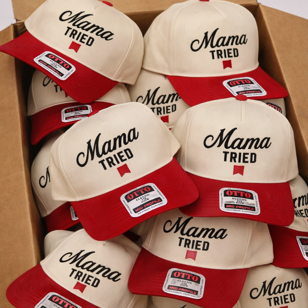Mama Tried Embroidered Trucker Hat