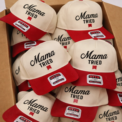 Mama Tried Embroidered Trucker Hat