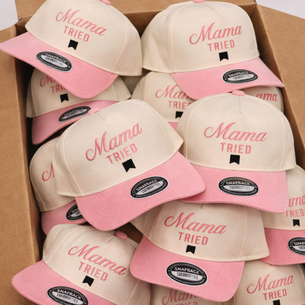 Mama Tried Embroidered Trucker Hat