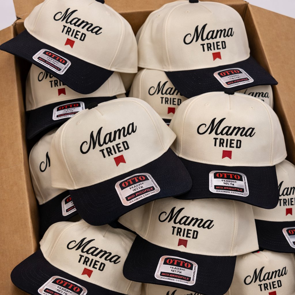 Mama Tried Embroidered Trucker Hat