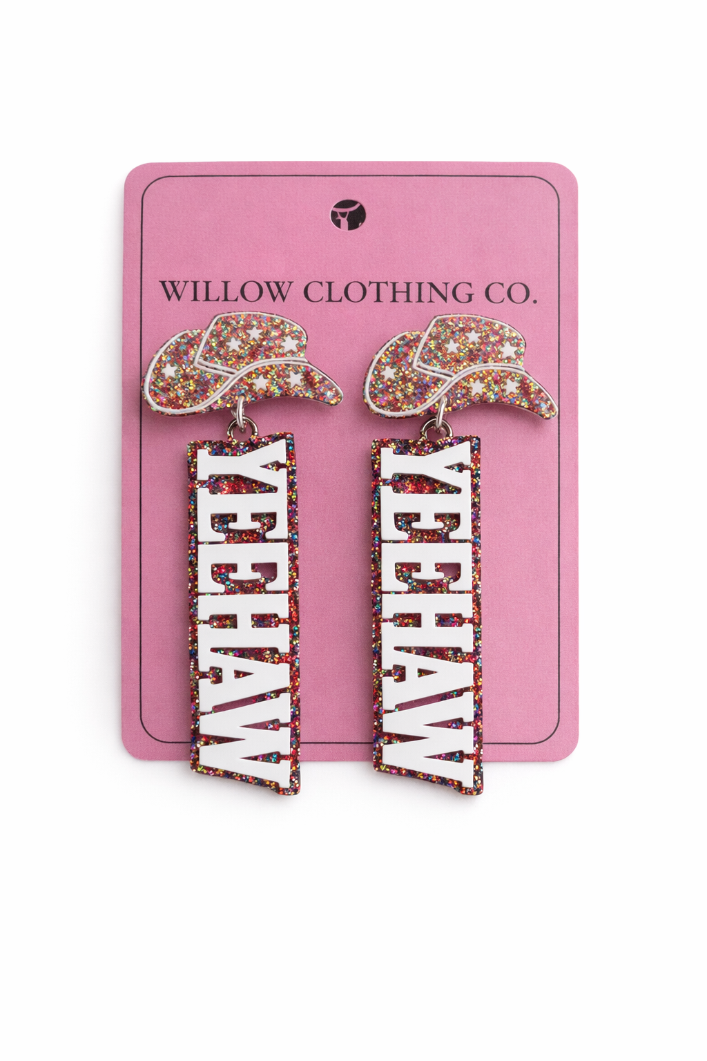 Yeehaw Cowgirl Drop Earings