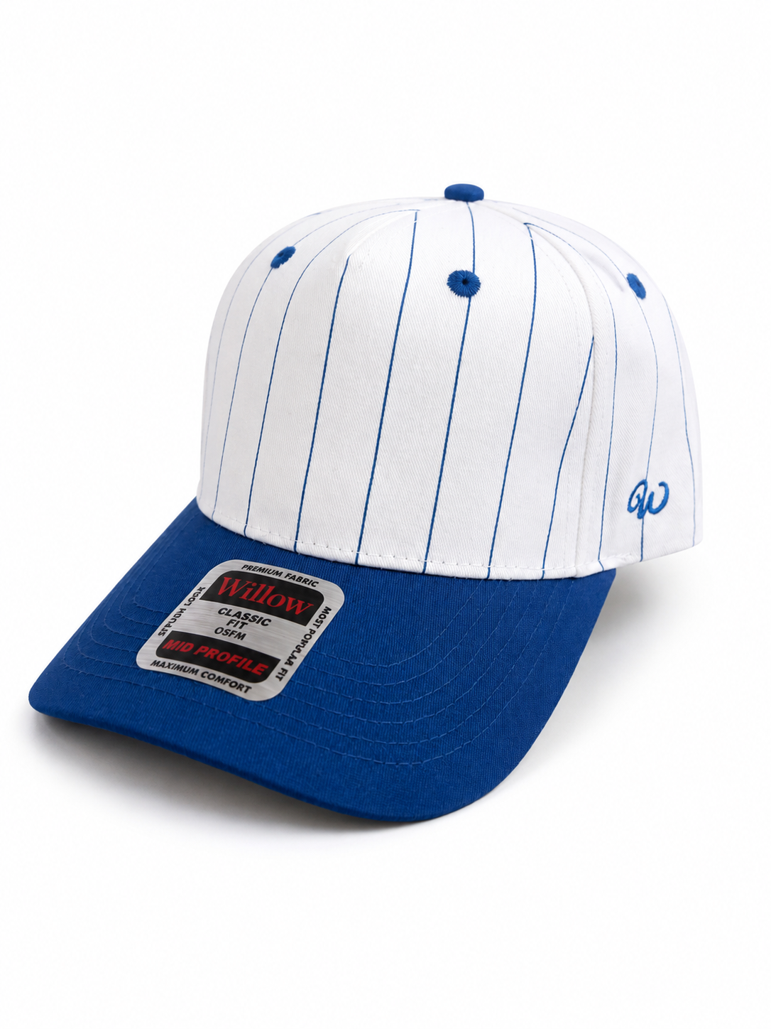 Blue Pinstripe Trucker Hat