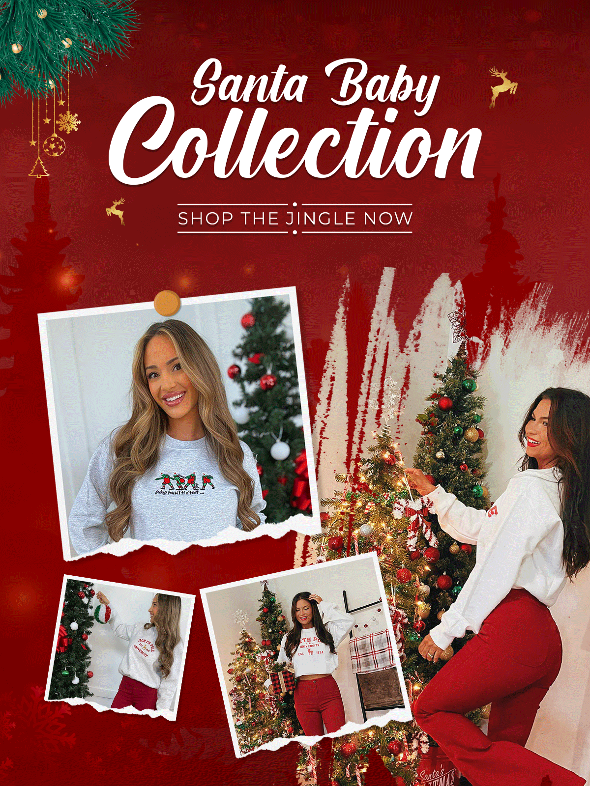 Buy from our best santa baby collection - Willow Clothing company