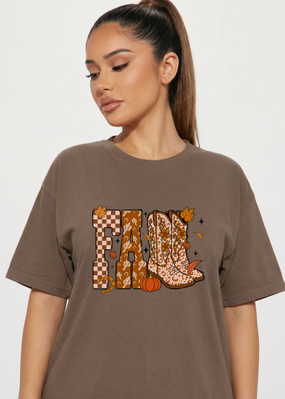 Fall Cowboy Graphic