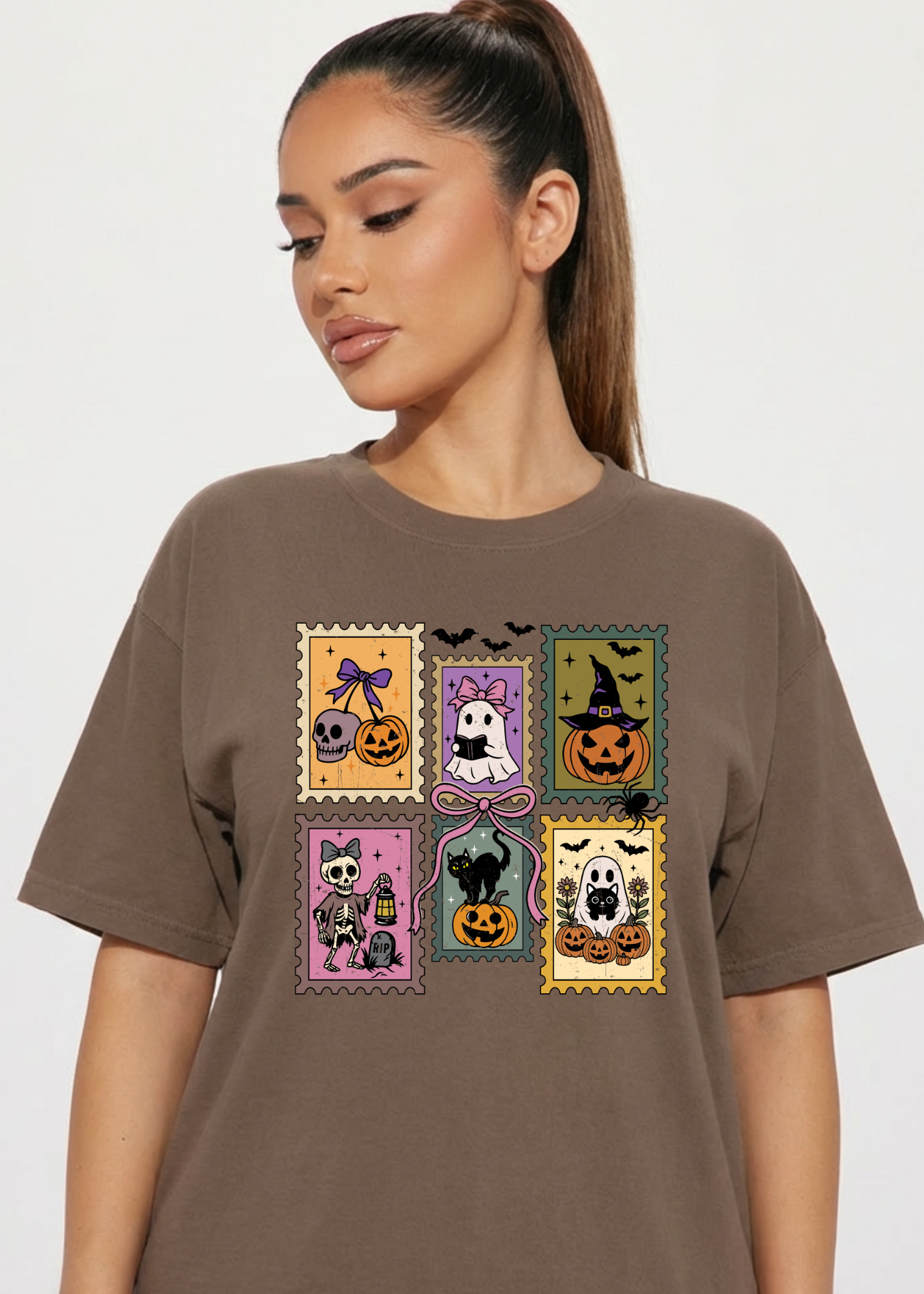 Pumpkin Postcards Graphic