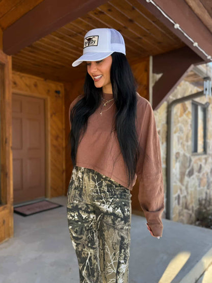 Riley Cropped Long Sleeve