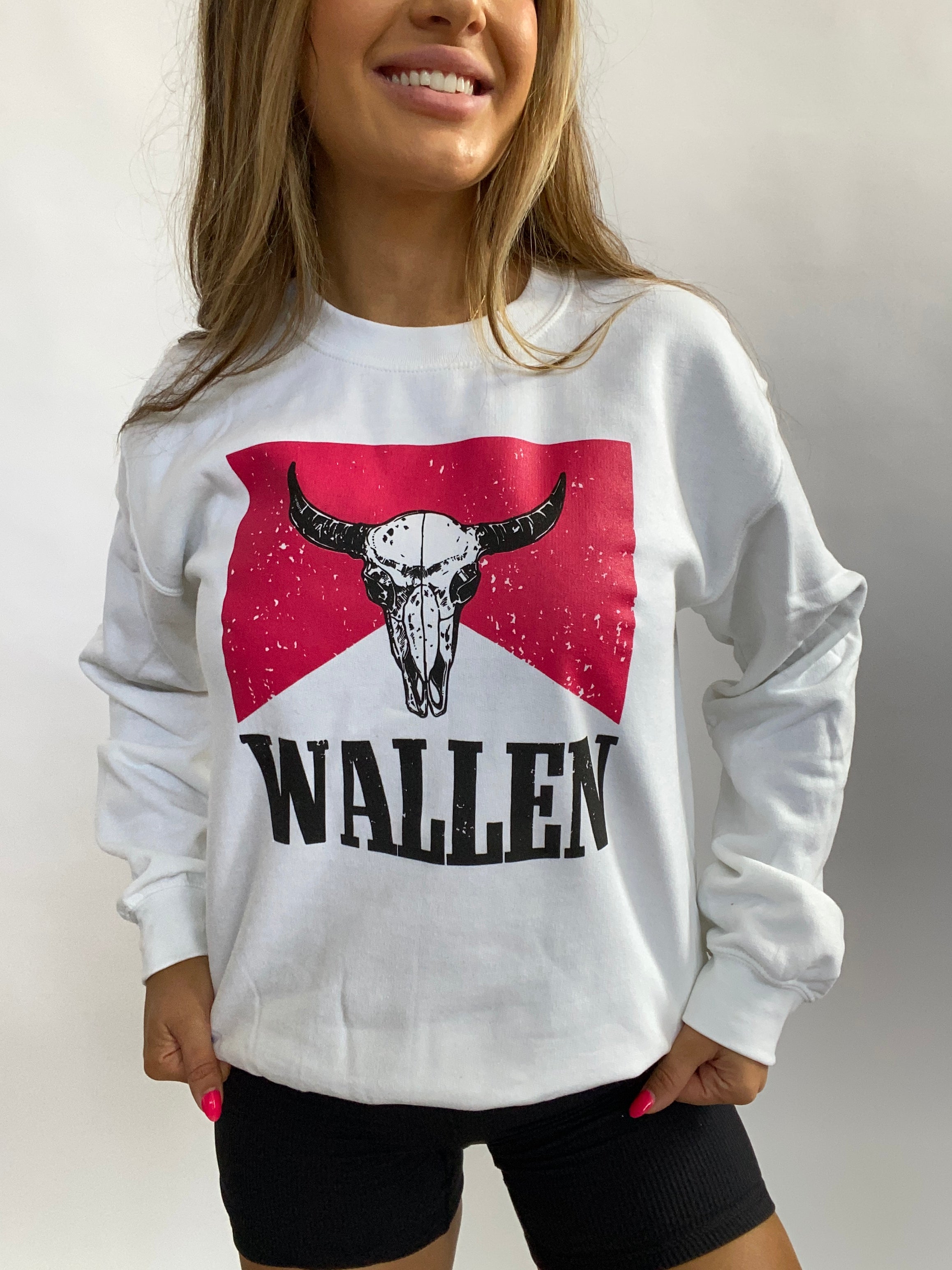 Wallen Bull Skull Crewneck