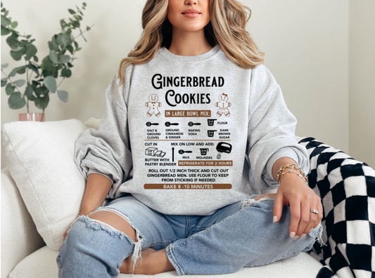 Gingerbread Recipe Graphic