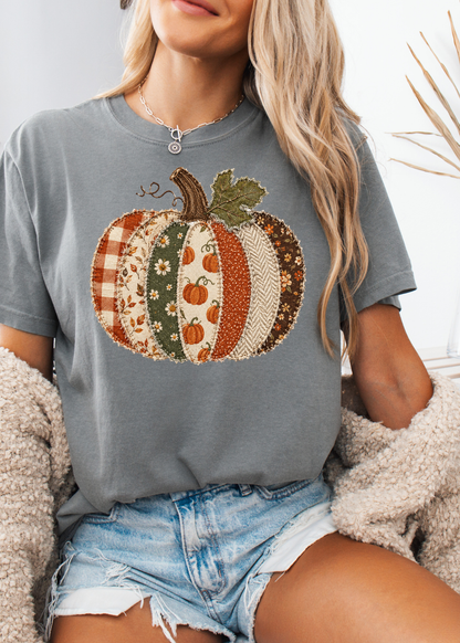 Patchwork Pumpkin Graphic