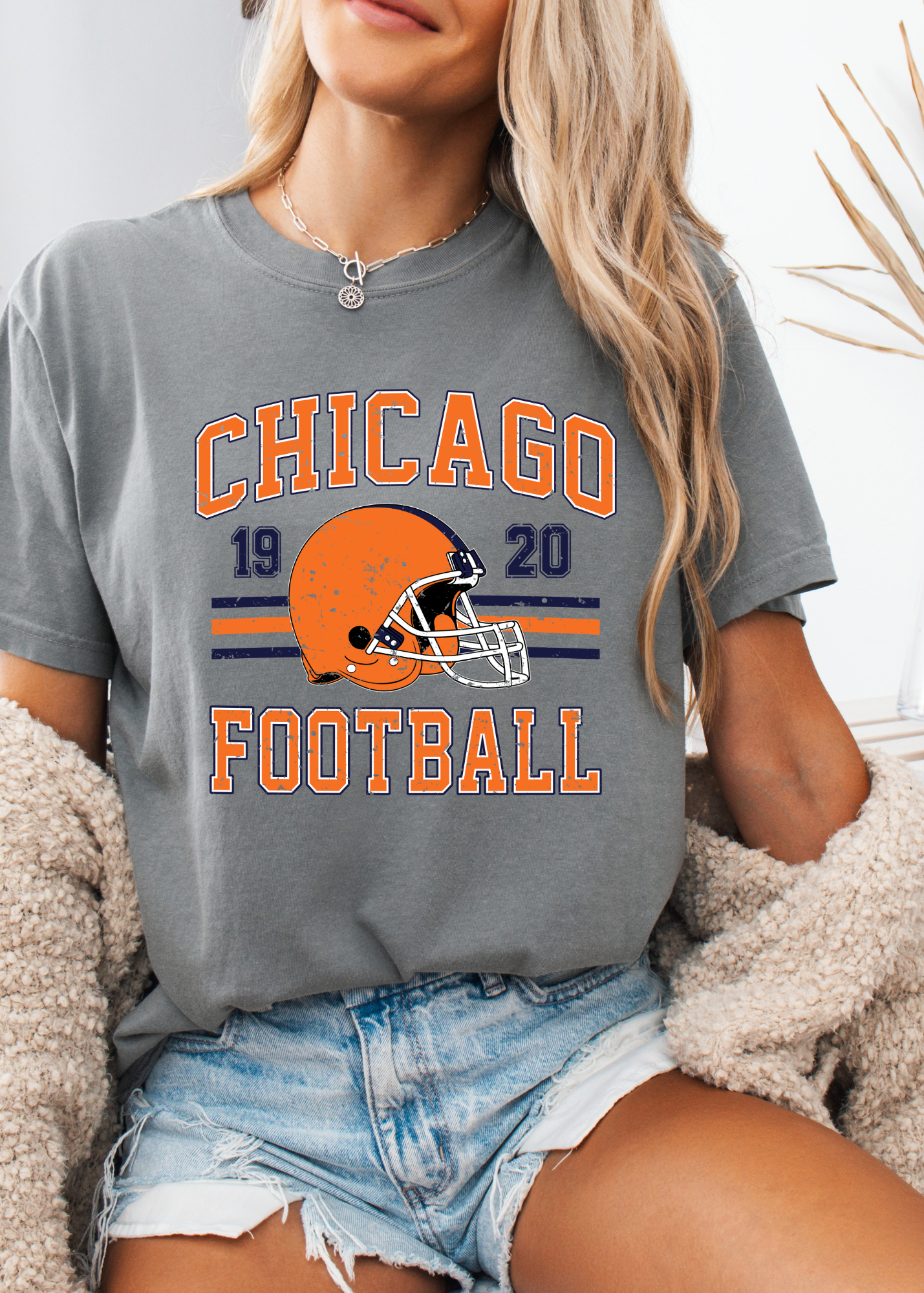 Chicago Football Vintage Graphic