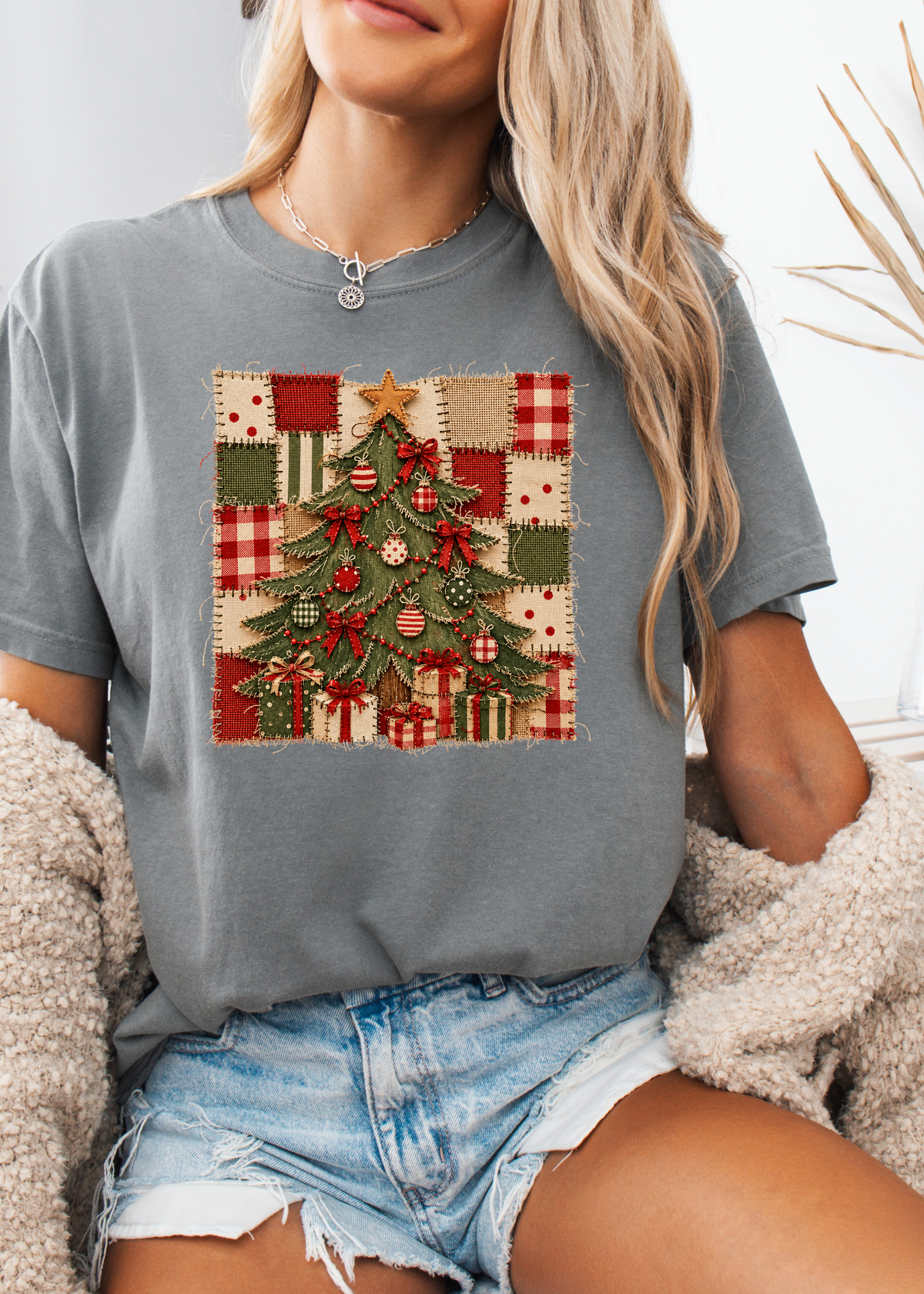 Quilted Christmas Graphic