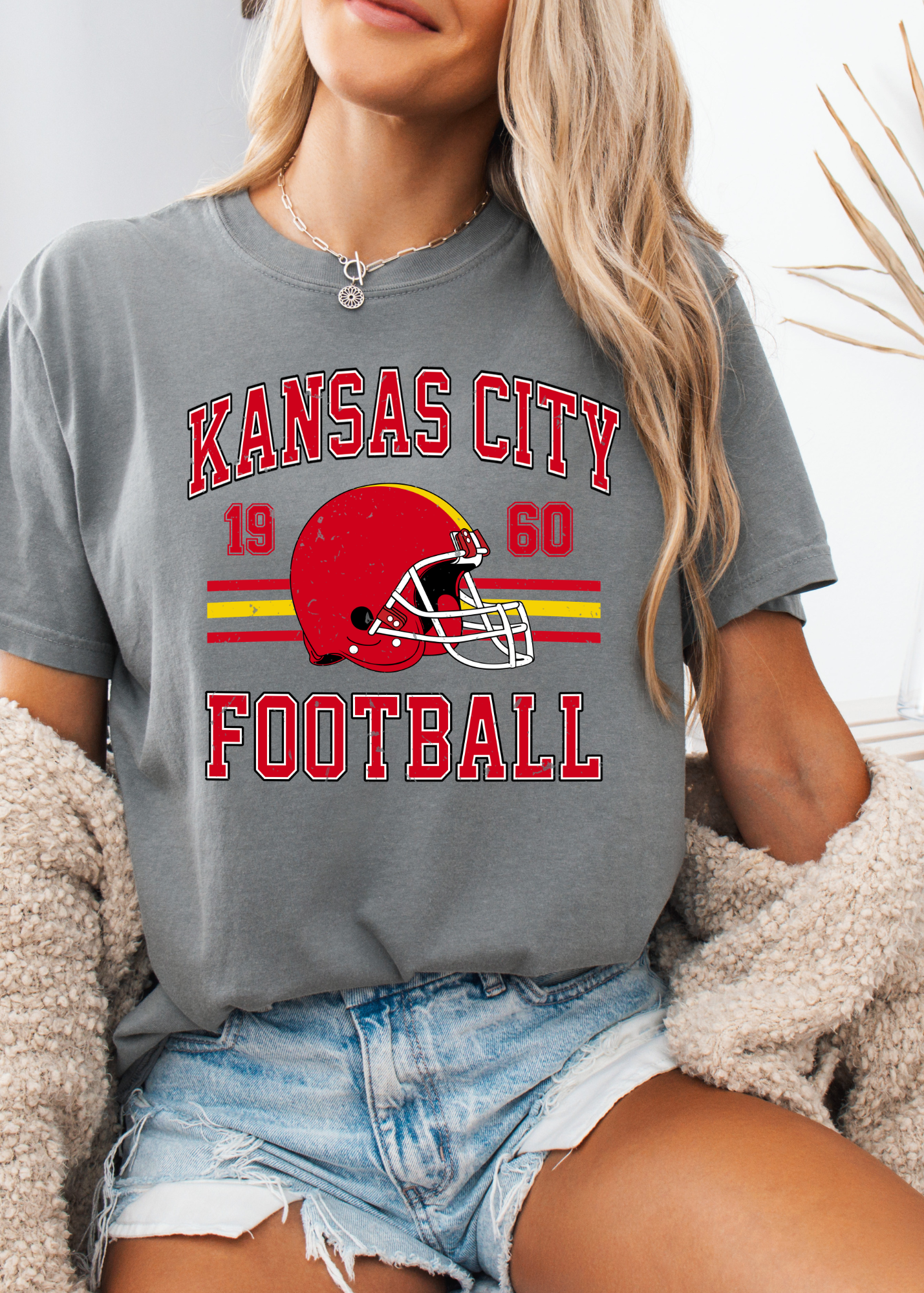 Kansas City Football Vintage Graphic