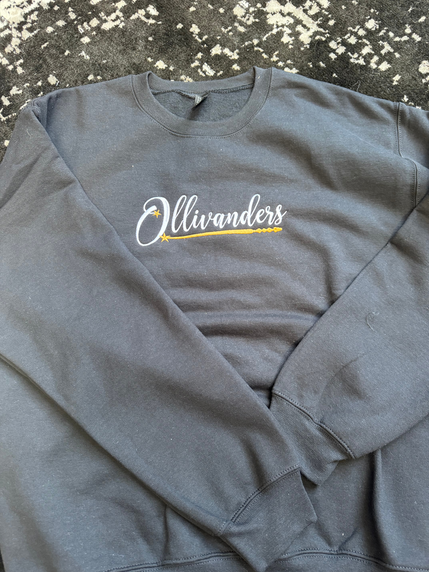 Ollivanders – Makers of Fine Wands Embroidered Crewneck
