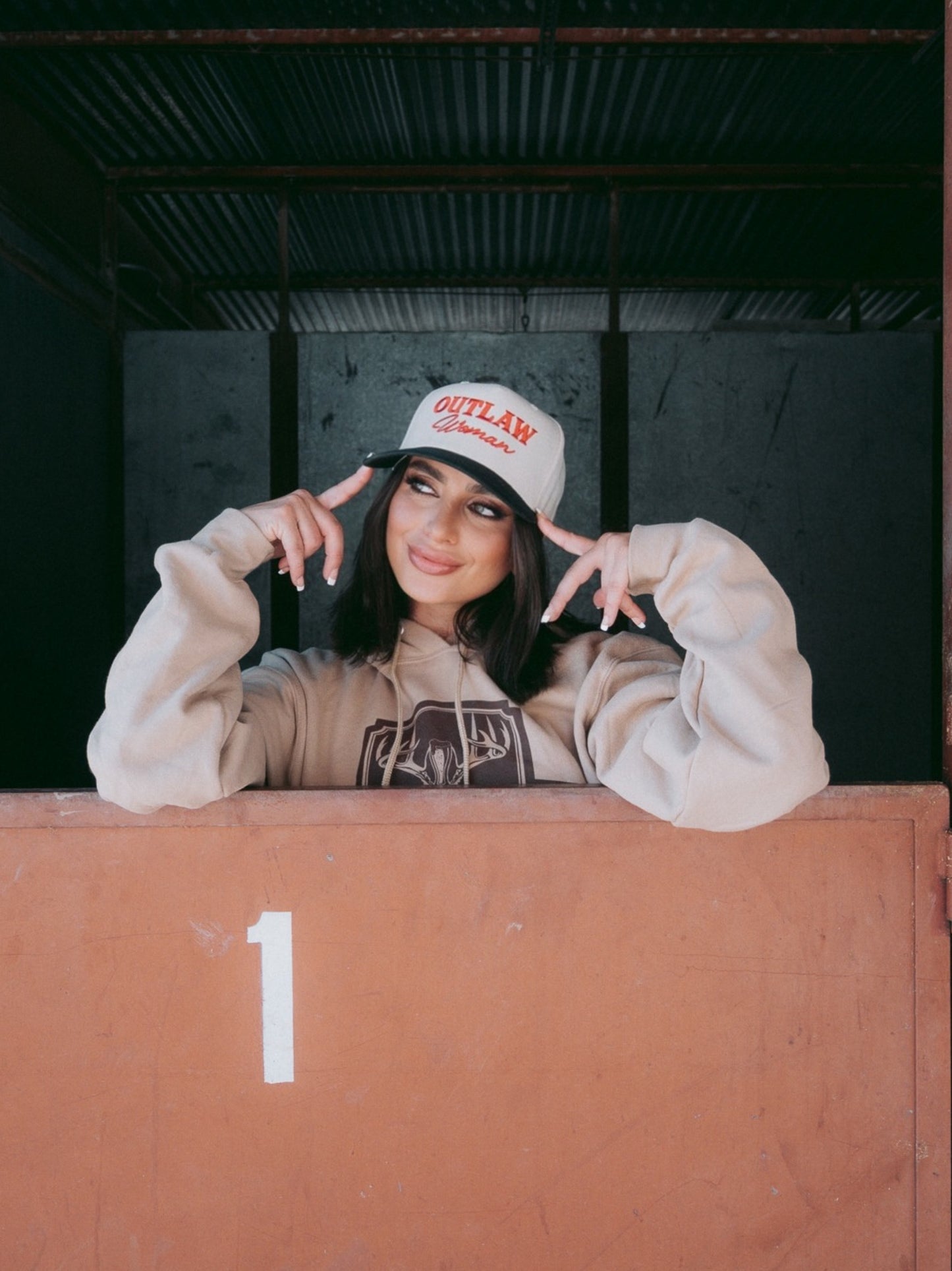 Outlaw Woman Trucker Hat