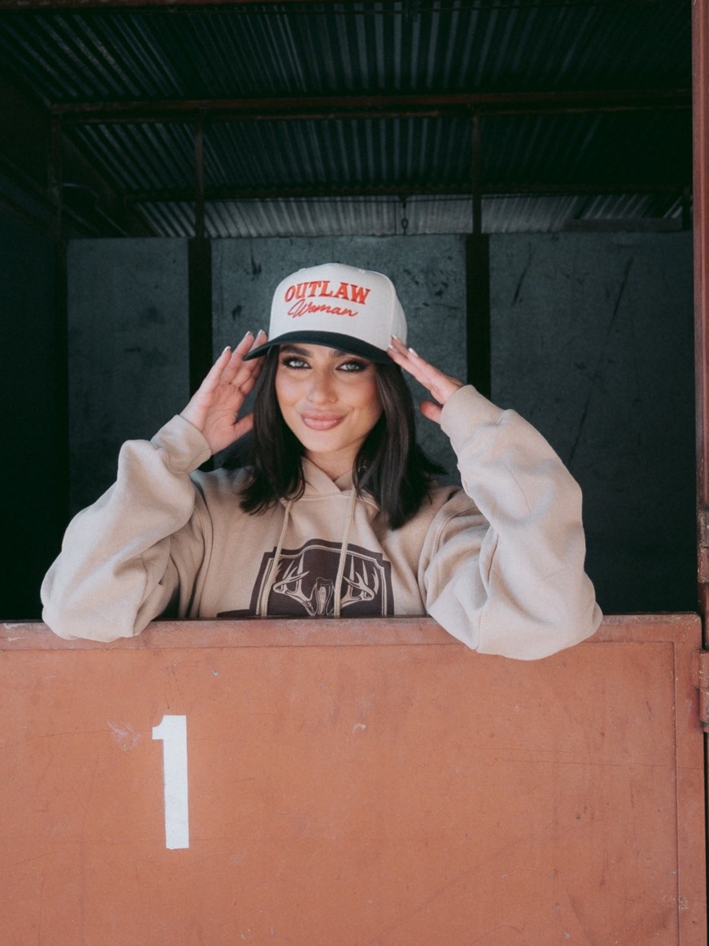 Outlaw Woman Trucker Hat