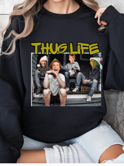 "Thug Life" Christmas Graphic