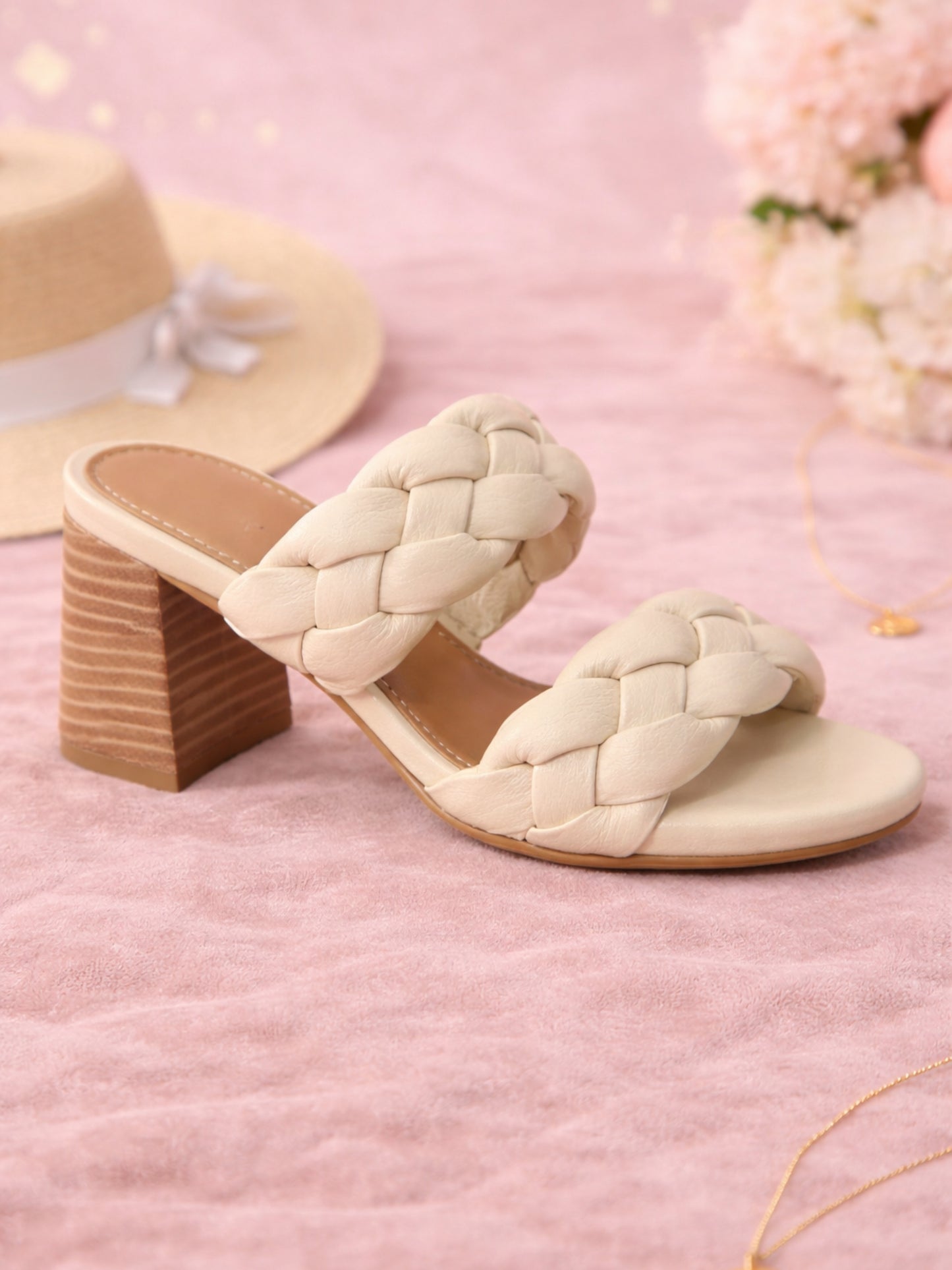 Regine Braided Heels