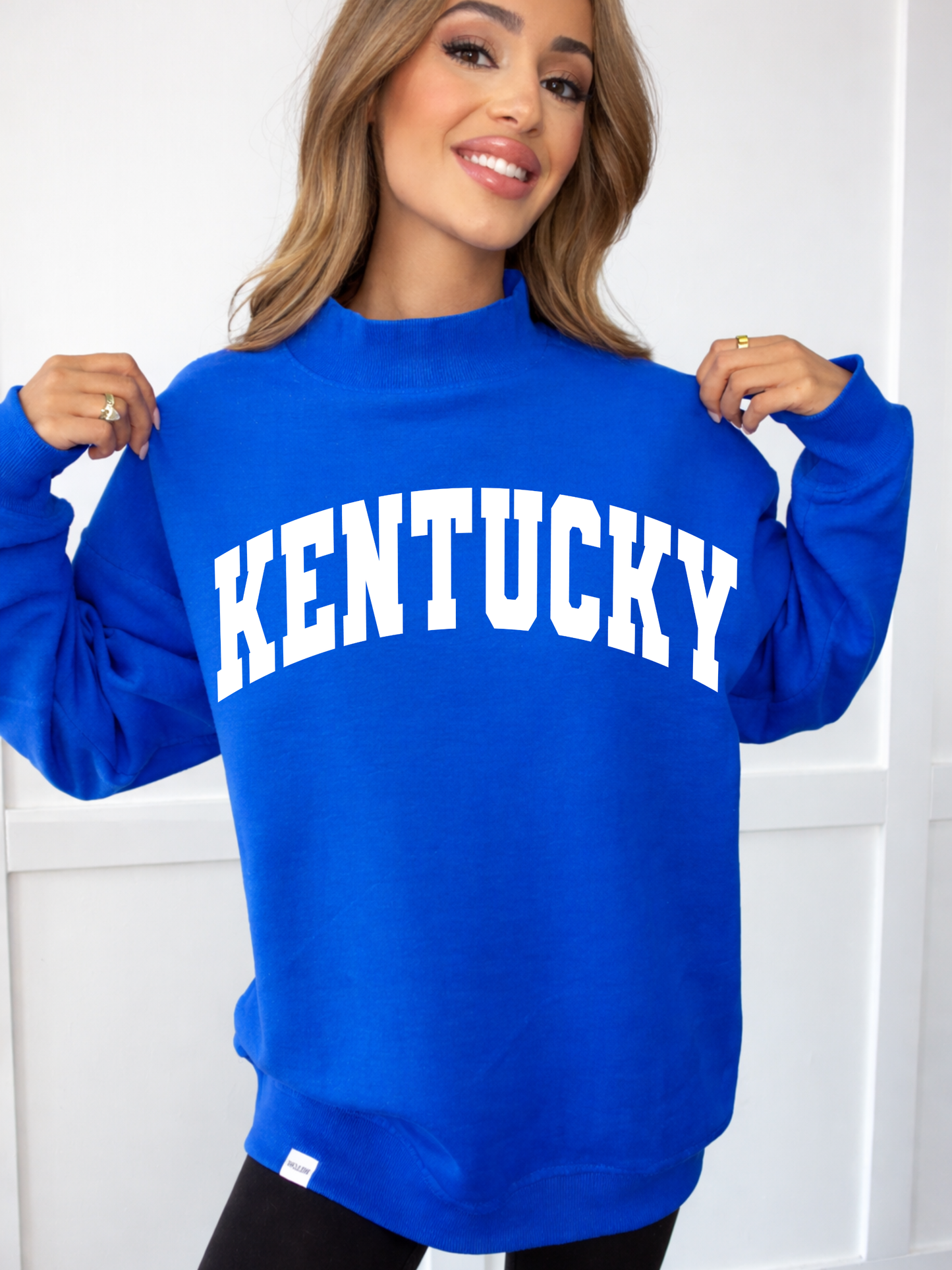 Tilly Kentucky Oversized Mock Neck Crew
