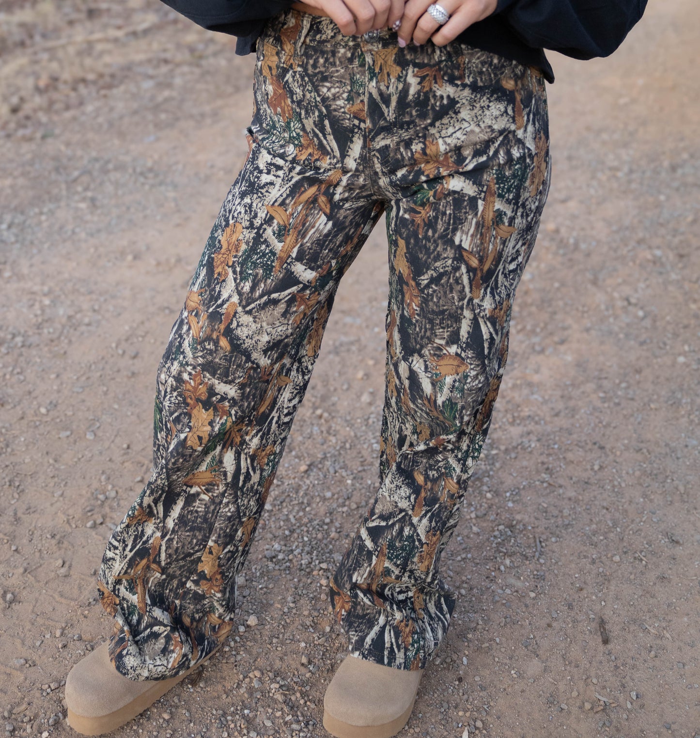 Hidden Agenda Wide Leg Pants