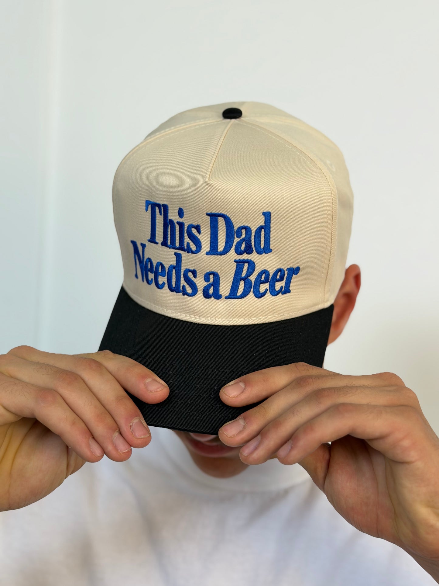 Dad Needs a Drink Embroidered Trucker Hat