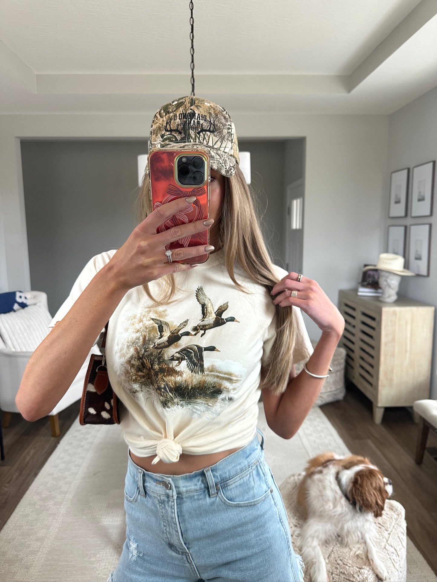 Golden Flight Mallard Graphic