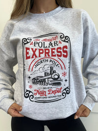 All Aboard North Pole Train Depot Graphic