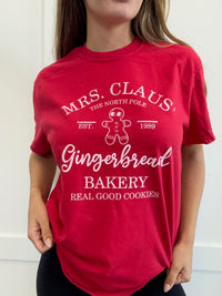 Mrs. Claus' Gingerbread Bakery Graphic