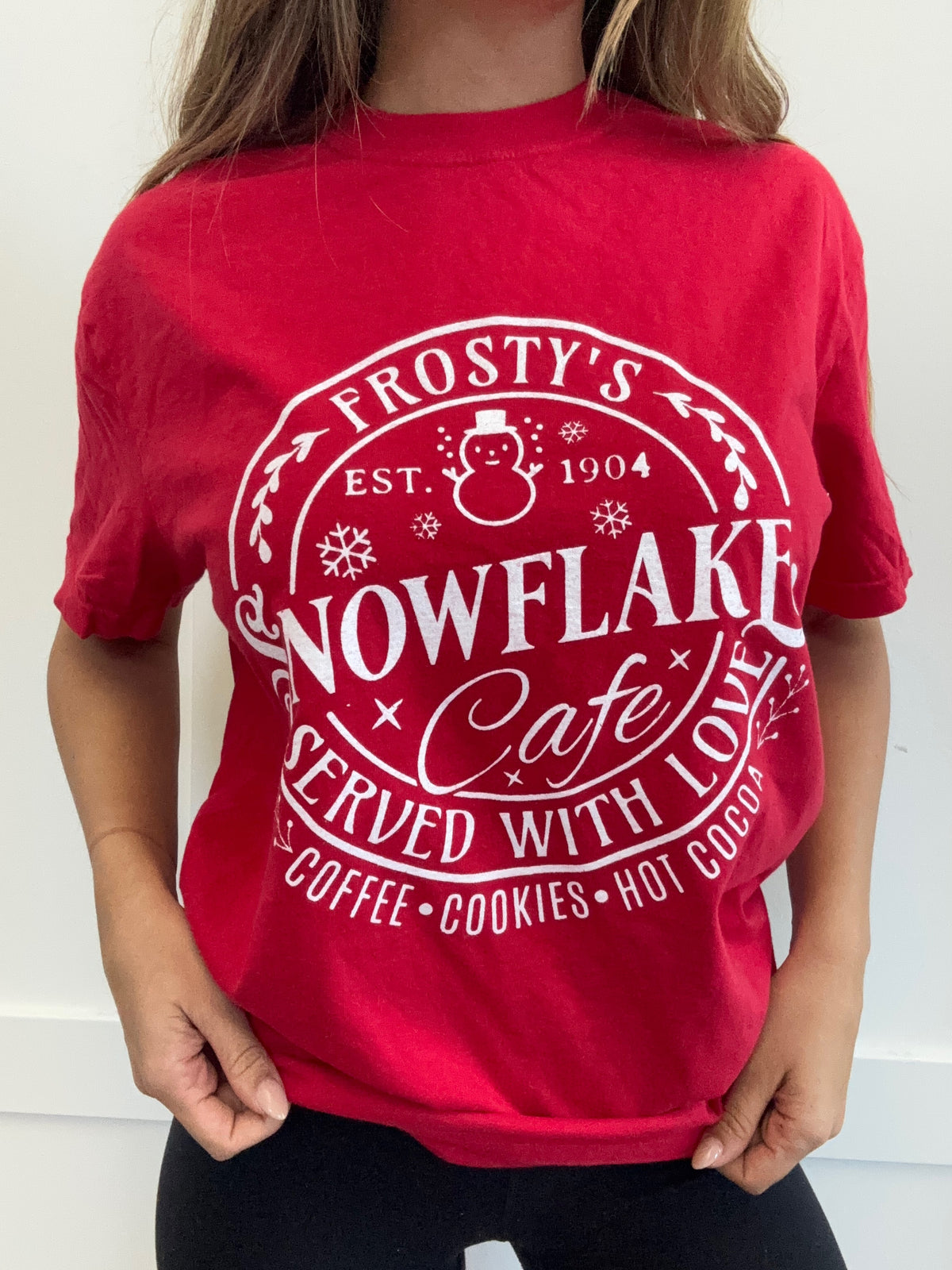 Frosty's Snowflake Cafe Graphic
