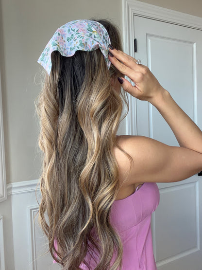 Faith Floral Bandana Headband Hair Scarf