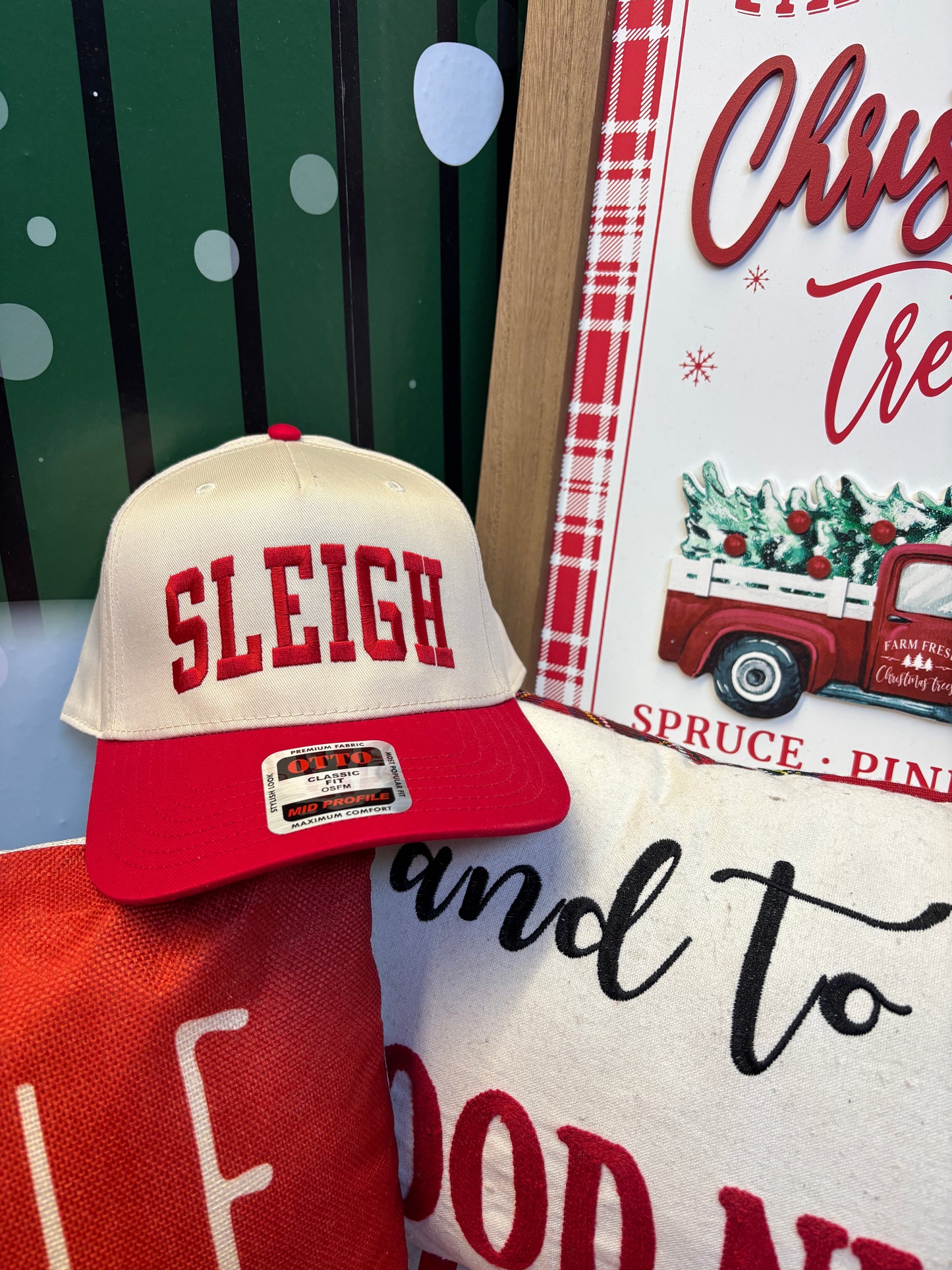 Shop Sleigh Trucker Hat online at Willow Boutique – best boutique for women’s fashion.