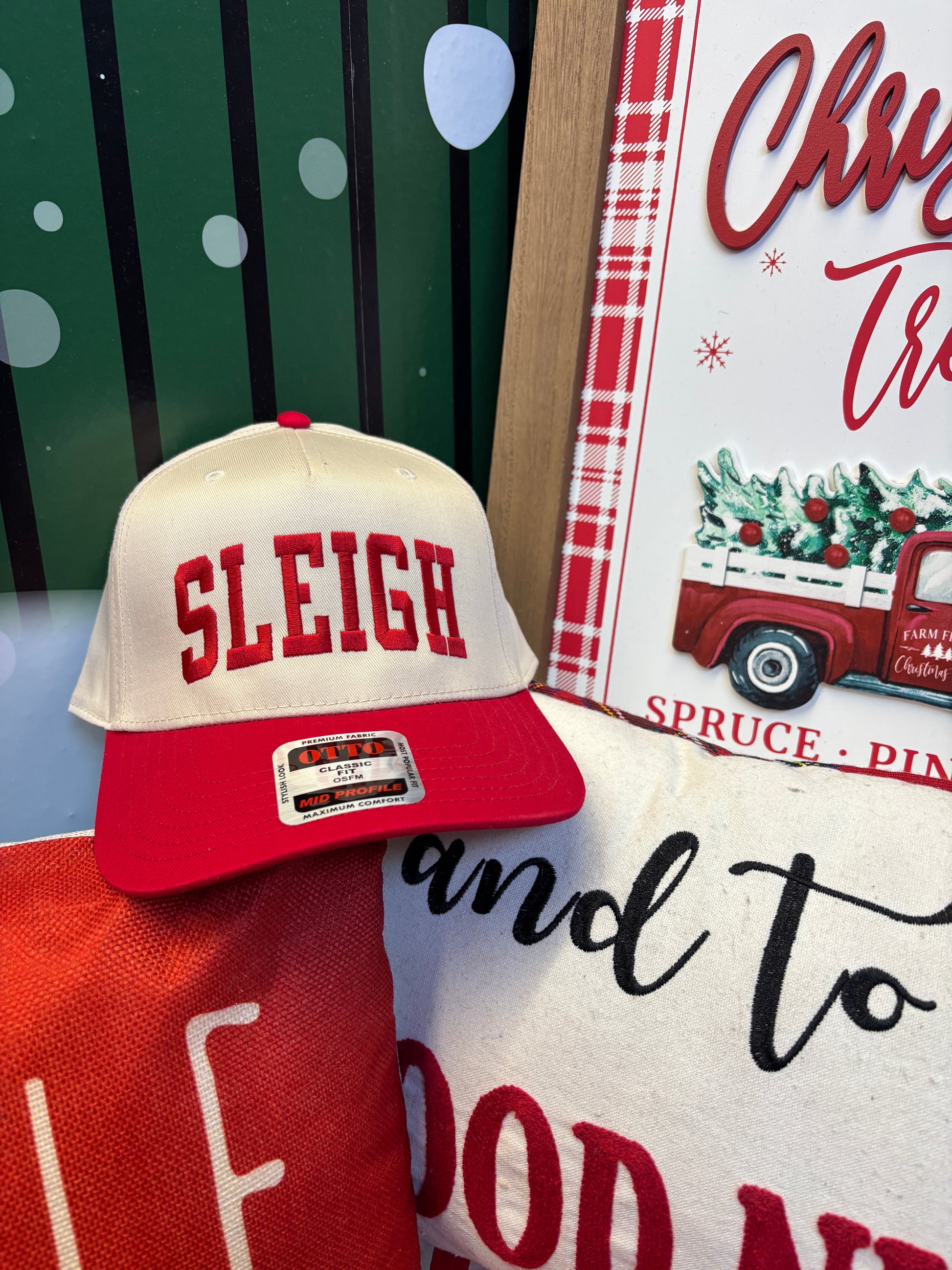 Shop Sleigh Trucker Hat online at Willow Boutique – best boutique for women’s fashion.