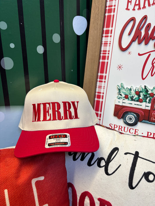 Shop MERRY Trucker Hat online at Willow Boutique – best boutique for women’s fashion.