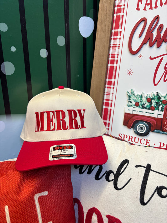 Shop MERRY Trucker Hat online at Willow Boutique – best boutique for women’s fashion.