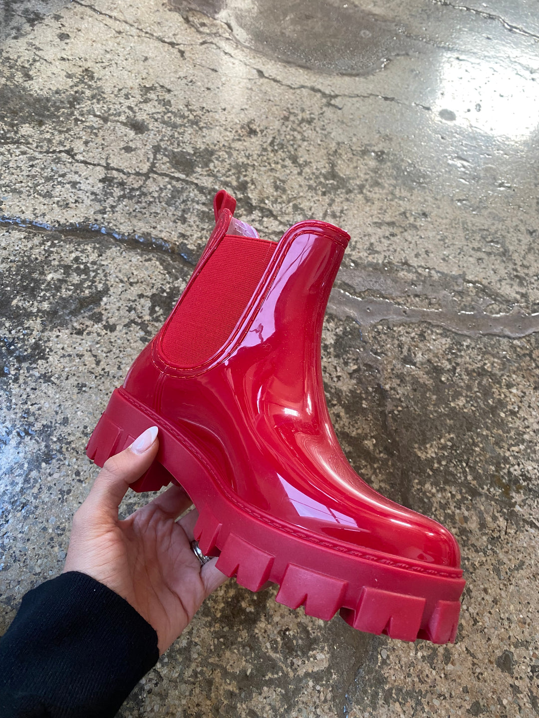 Noelle Snow Boots - Red