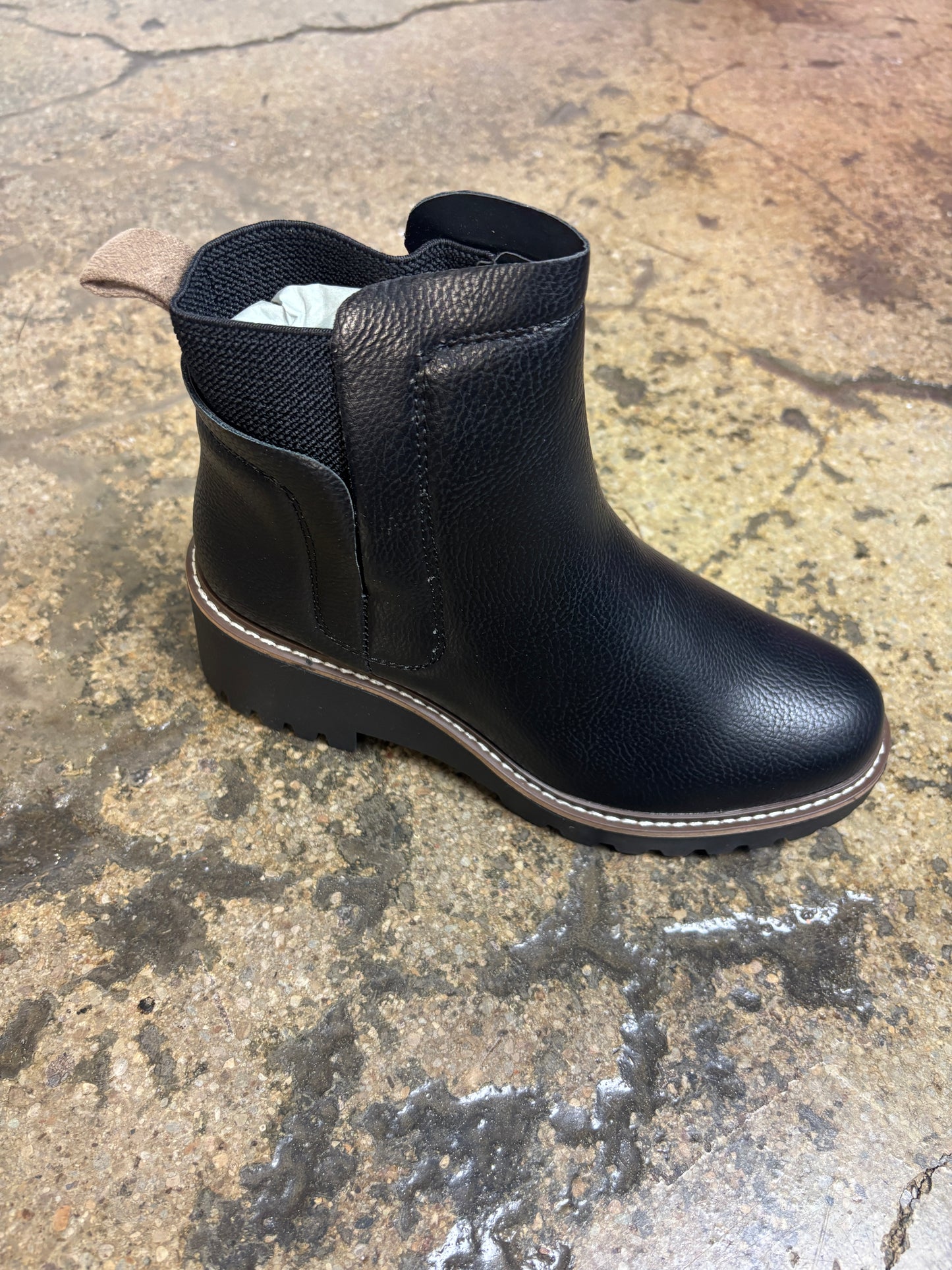 Bailey Round Toe Chelsea Ankle Boot