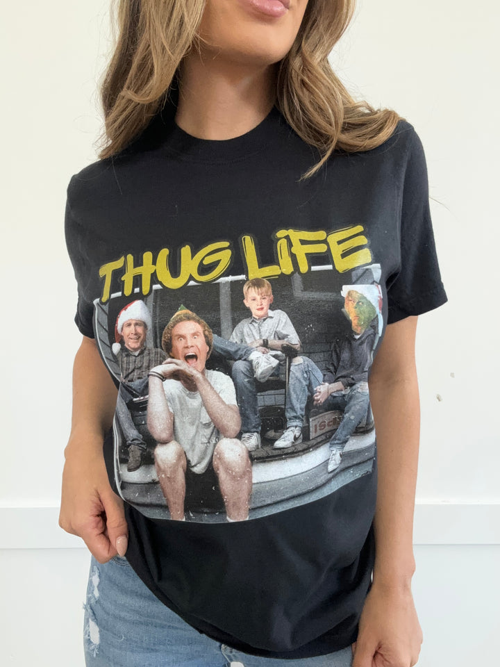 "Thug Life" Christmas Graphic Tee