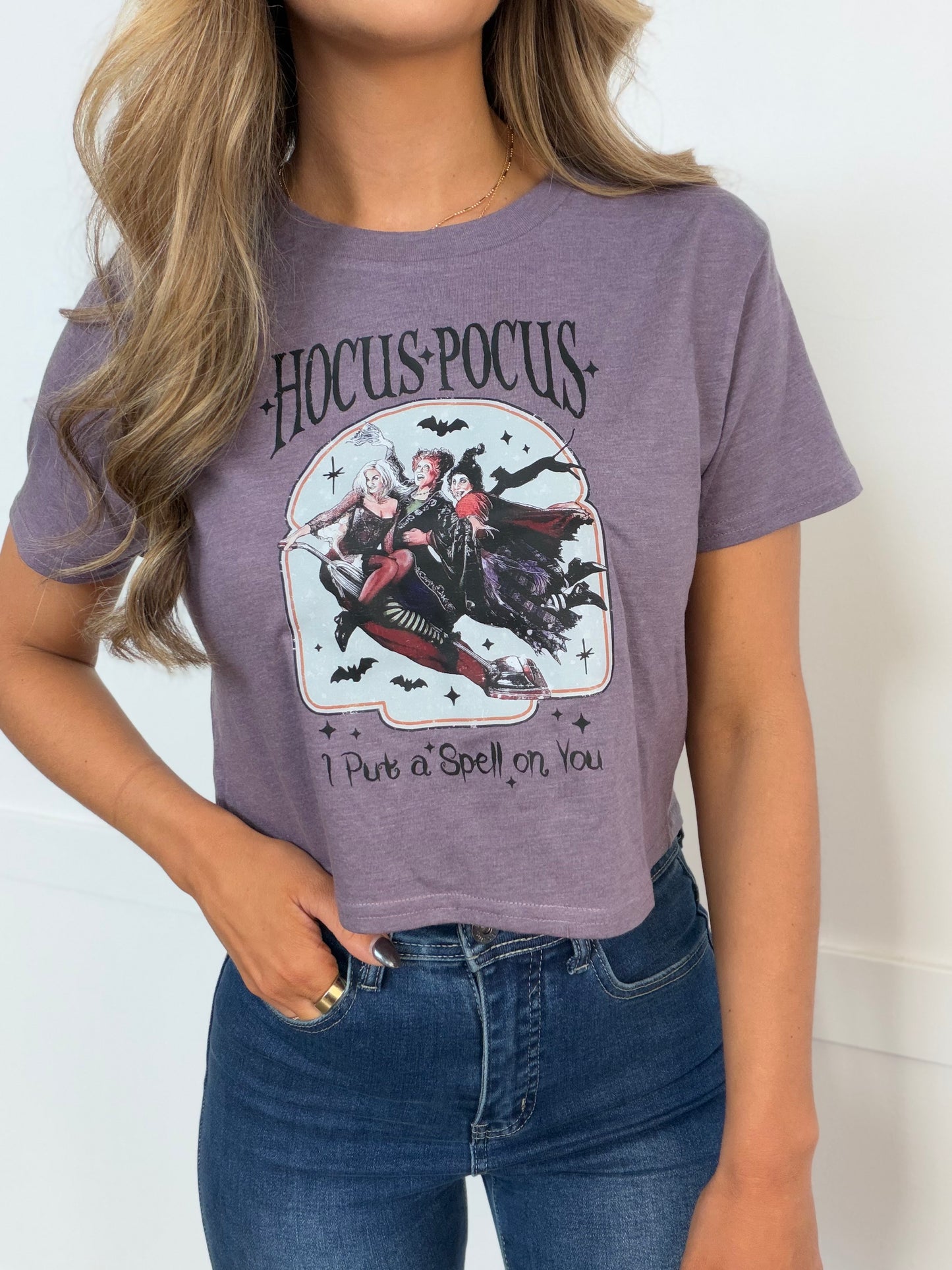 Sanderson Spellbound Cropped Graphic T-Shirt