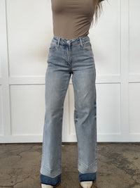 Rosalie Judy Blue Wide Leg Jeans