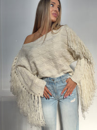 Ashford Fringe Sweater