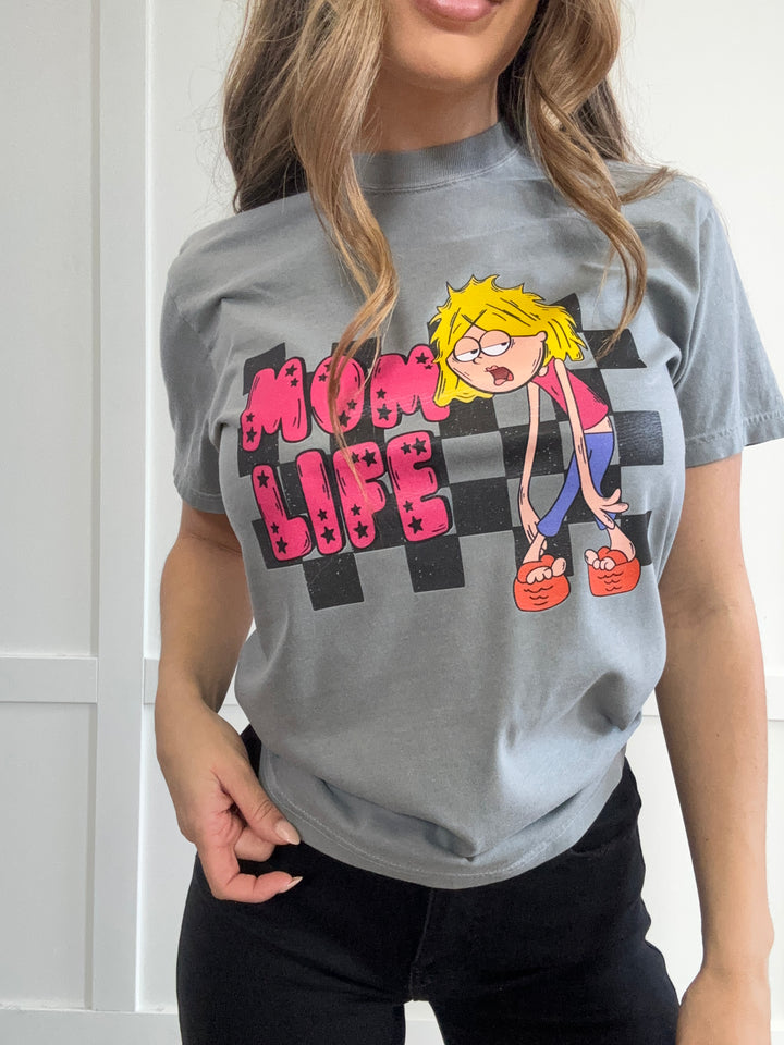 "Well, That's My Life" Graphic Mom Tee