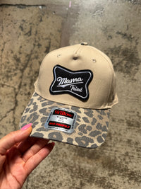 Mama Tried Patch Leopard Trucker Hat