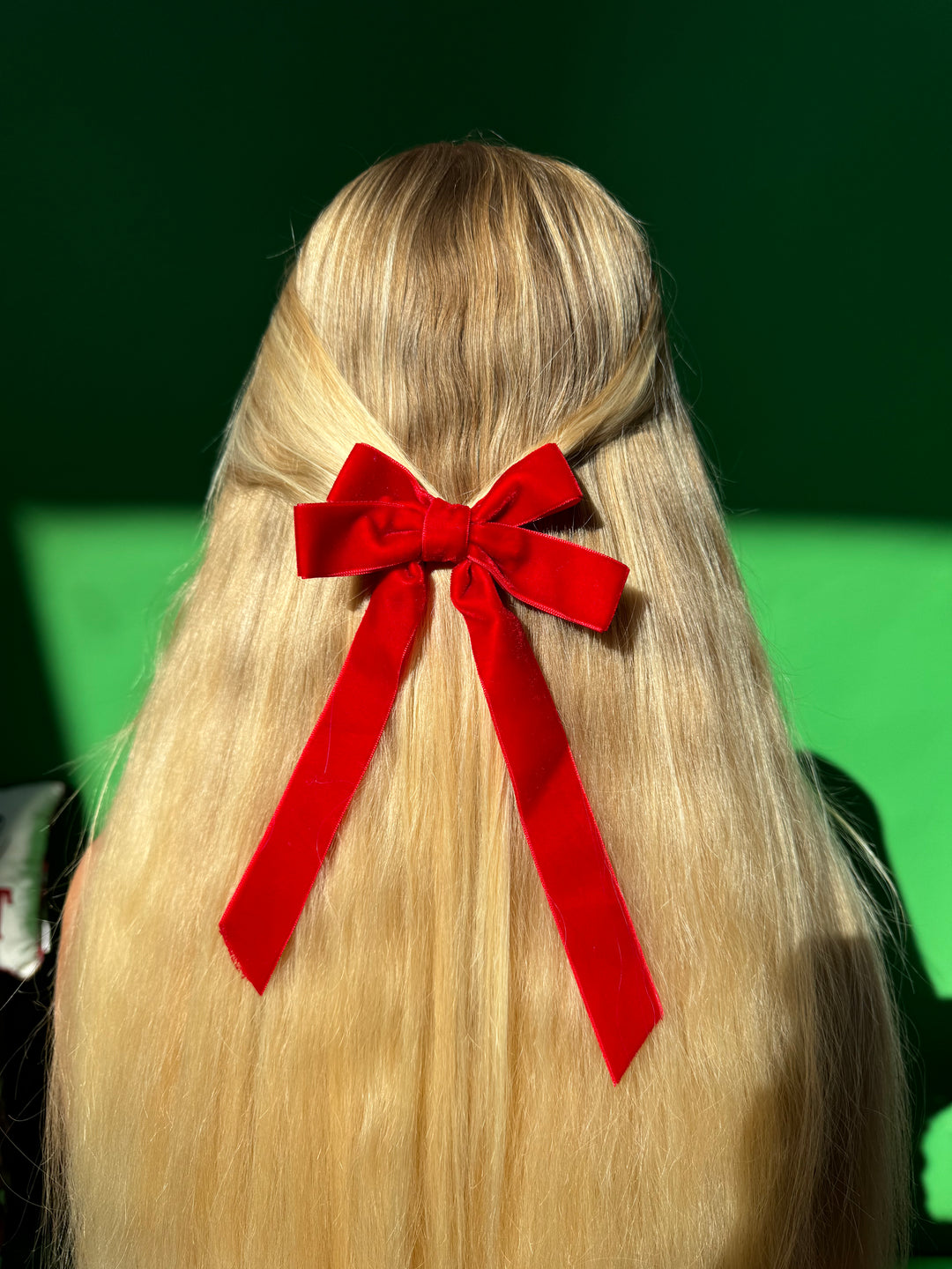 Velvet Christmas Bow