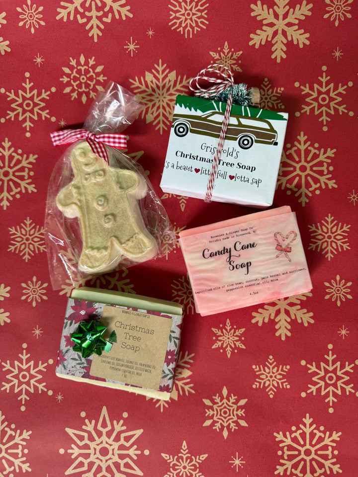 Holly Jolly Christmas Scented Soaps