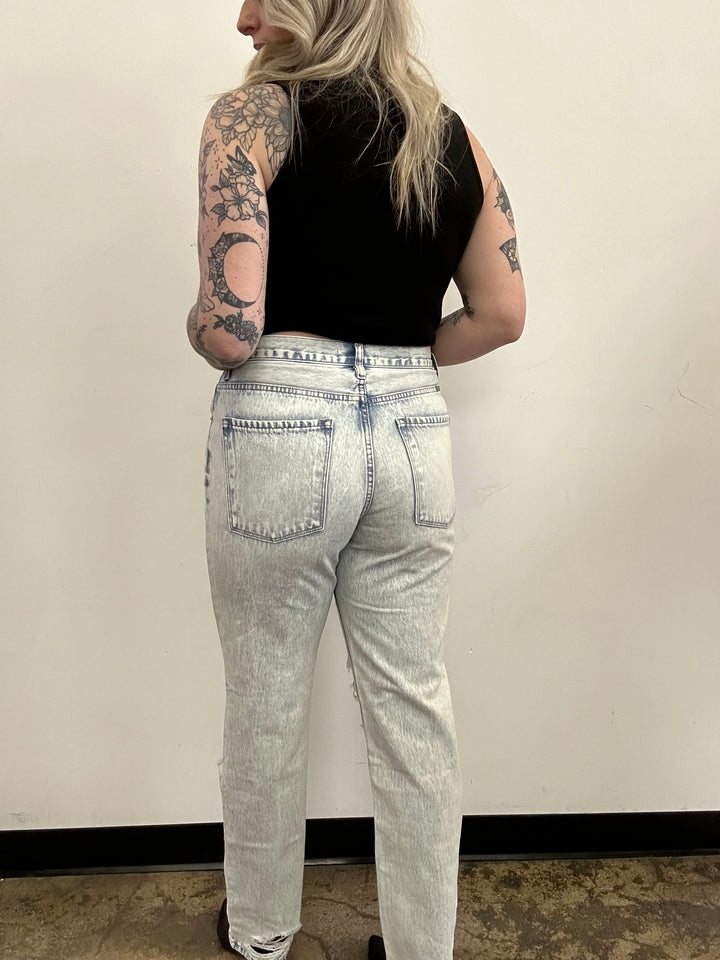 Imperfectly Perfect High Rise Boyfriend Jeans