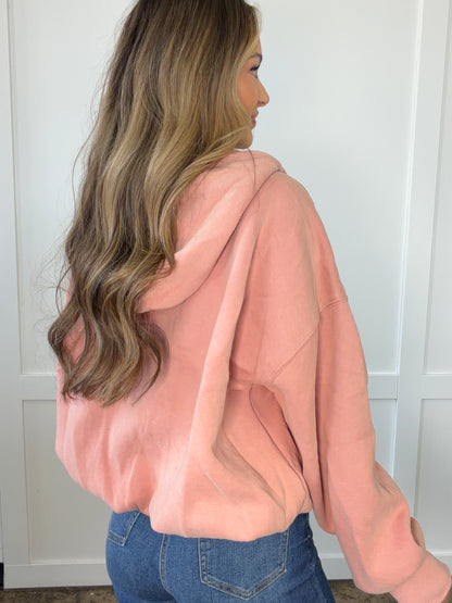 McKenna Half Zip Fleece Hoodie