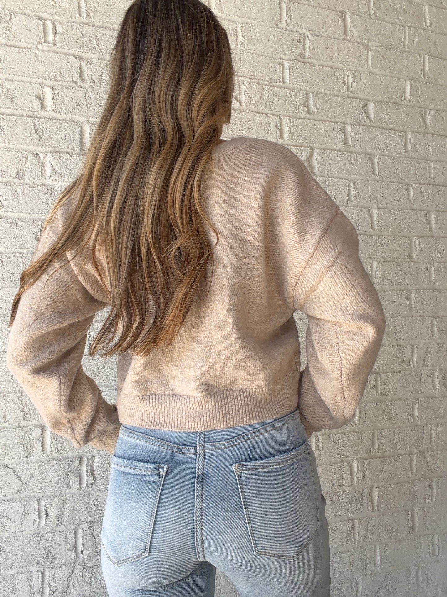 Emilia Reversible Bow Detail Cardigan