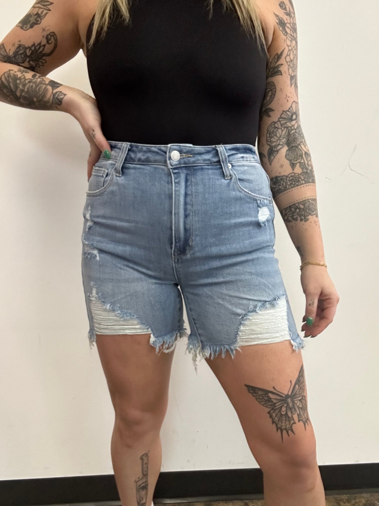 Katie Risen Boyfriend Shorts