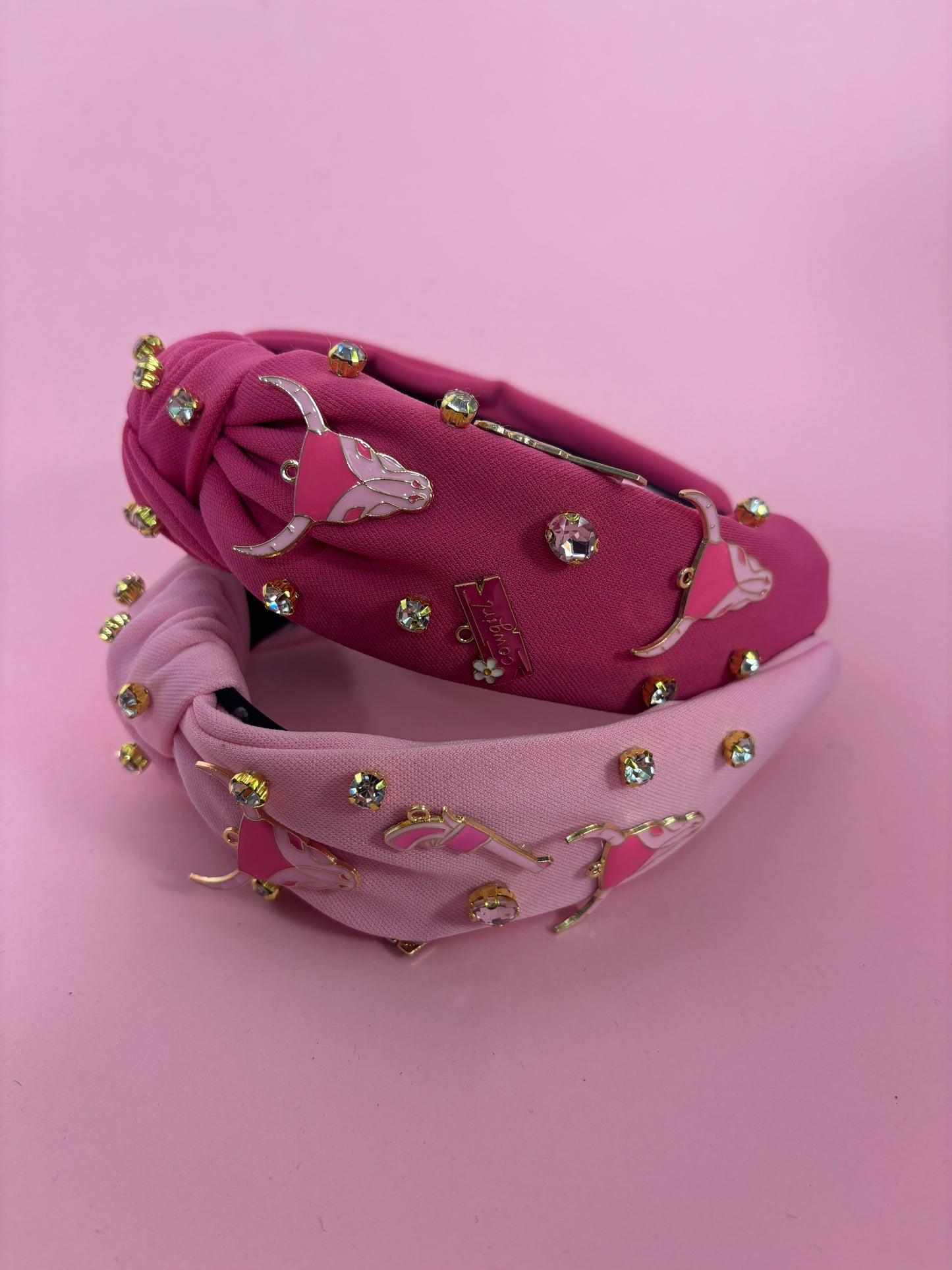 Western Longhorn Charmed Knotted Headband