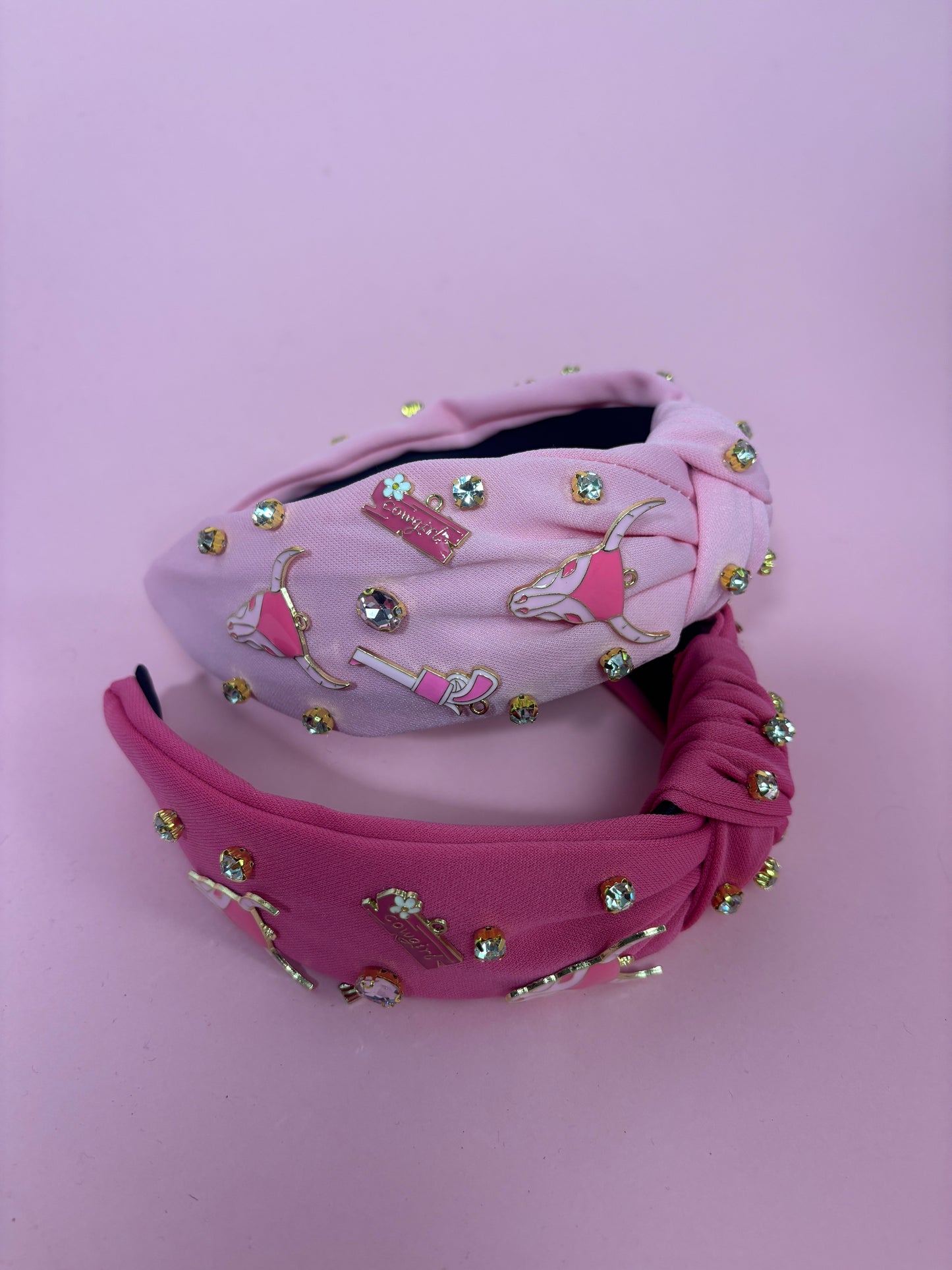 Western Longhorn Charmed Knotted Headband