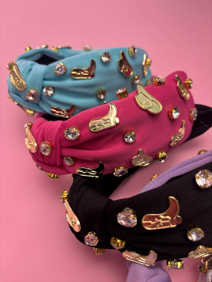 Golden Rodeo Knotted Headband